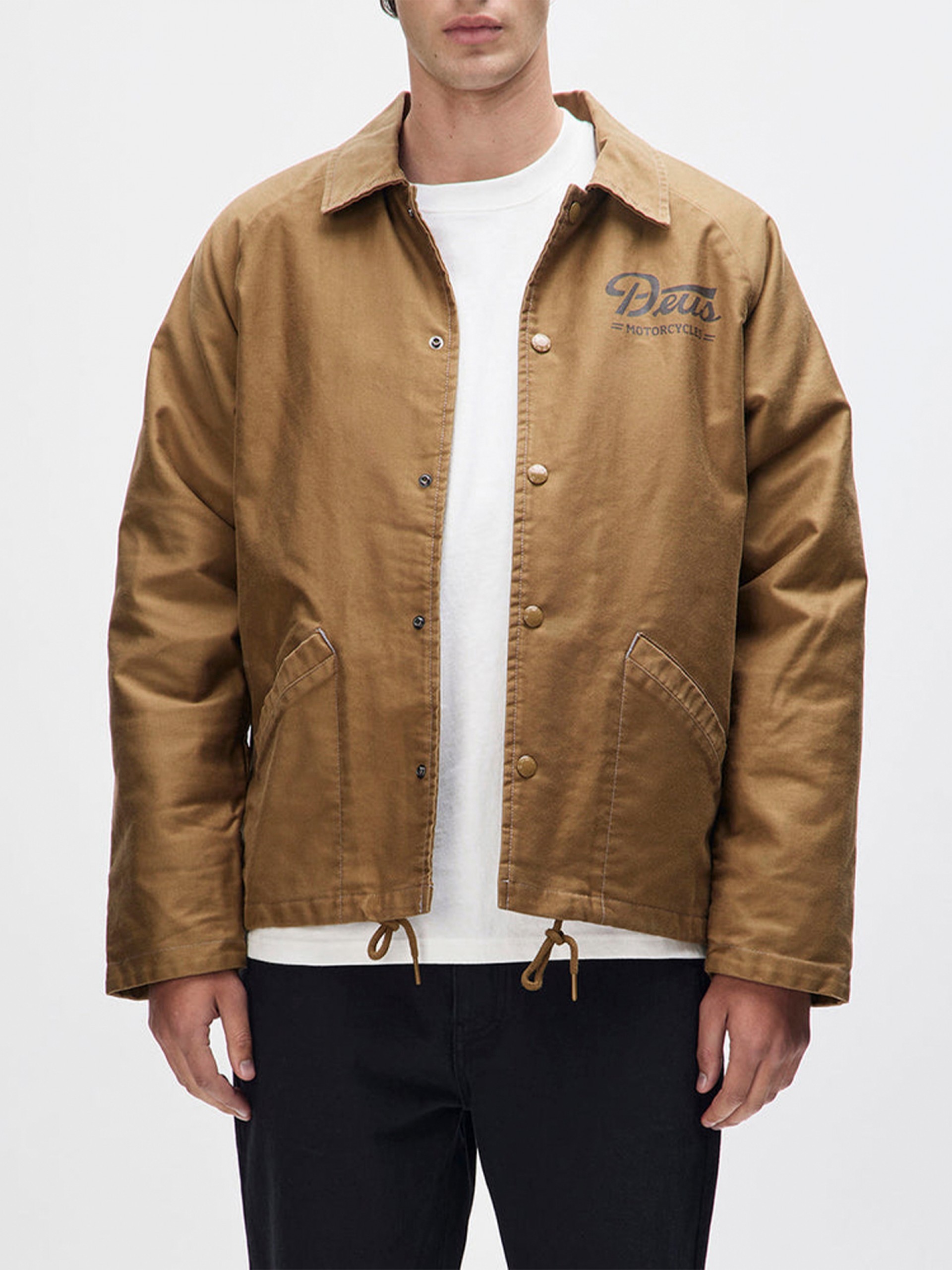 Casaco Deus Ex Machina Silos Mechanic Camel