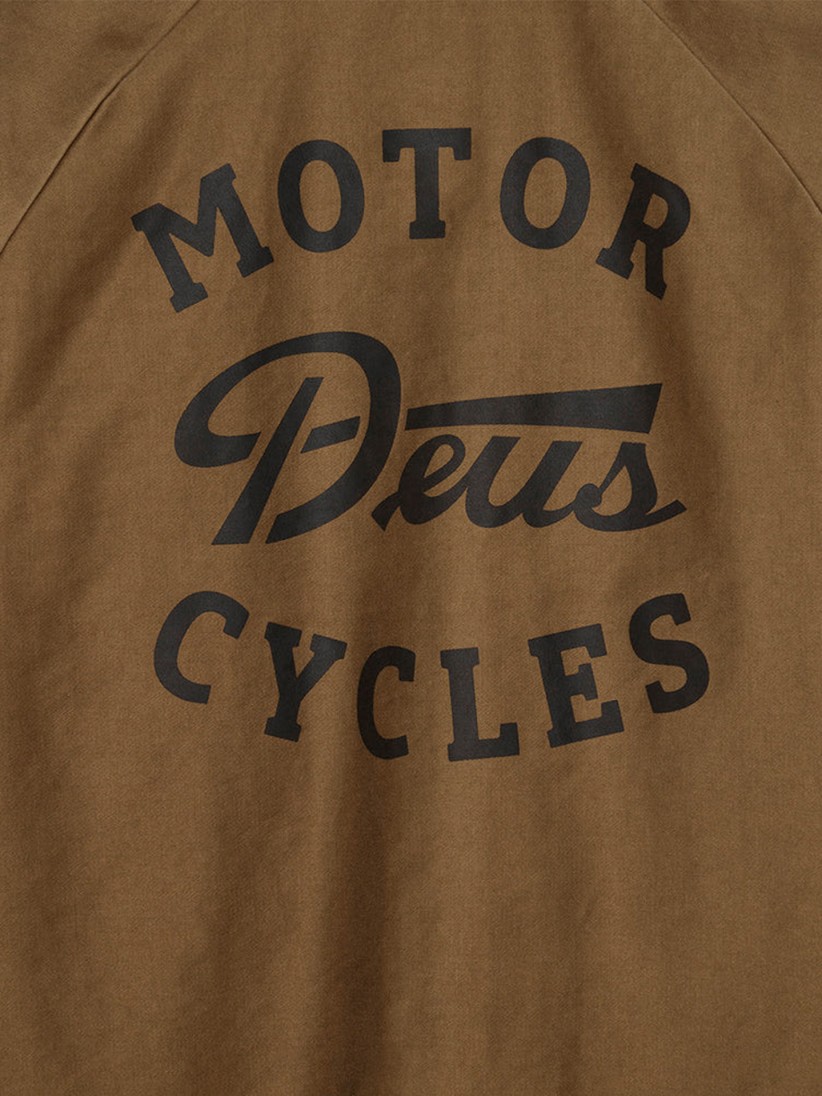 Casaco Deus Ex Machina Silos Mechanic Camel