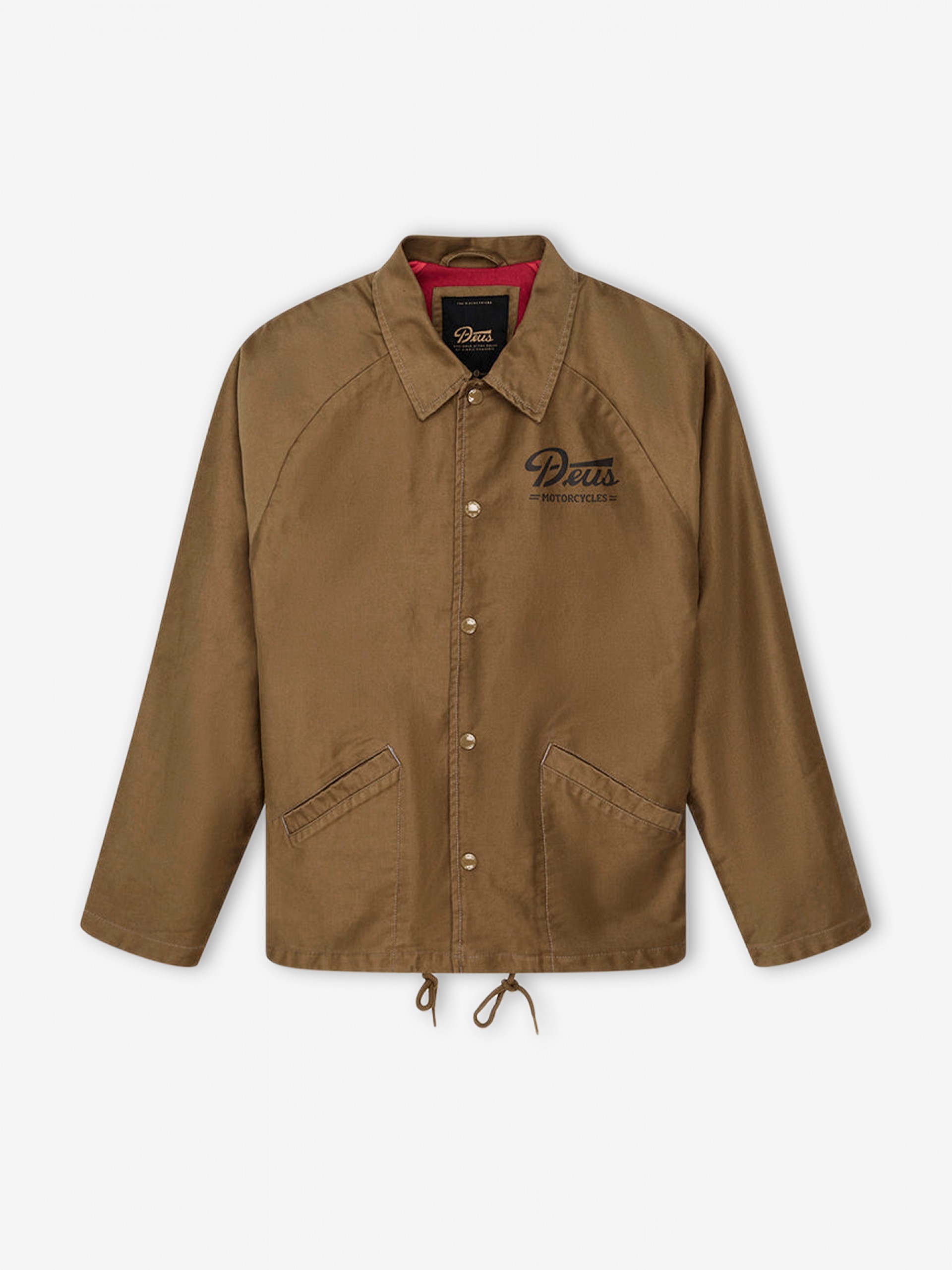 Casaco Deus Ex Machina Silos Mechanic Camel