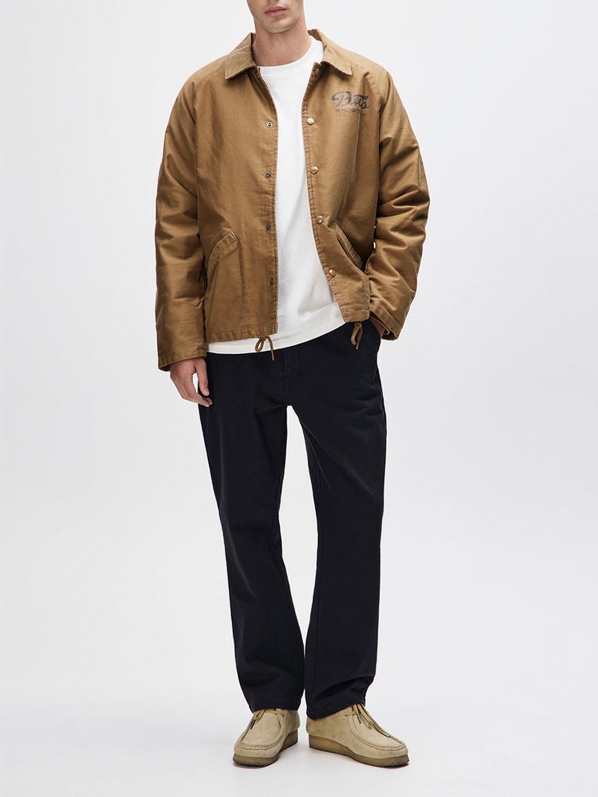 Deus Ex Machina Silos Mechanic Camel Jacket