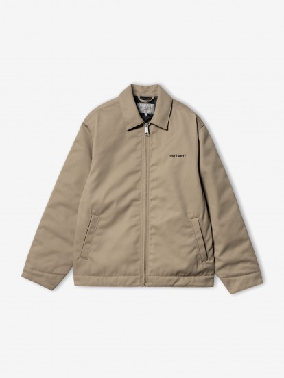 Casaco Carhartt WIP Module Script Bege
