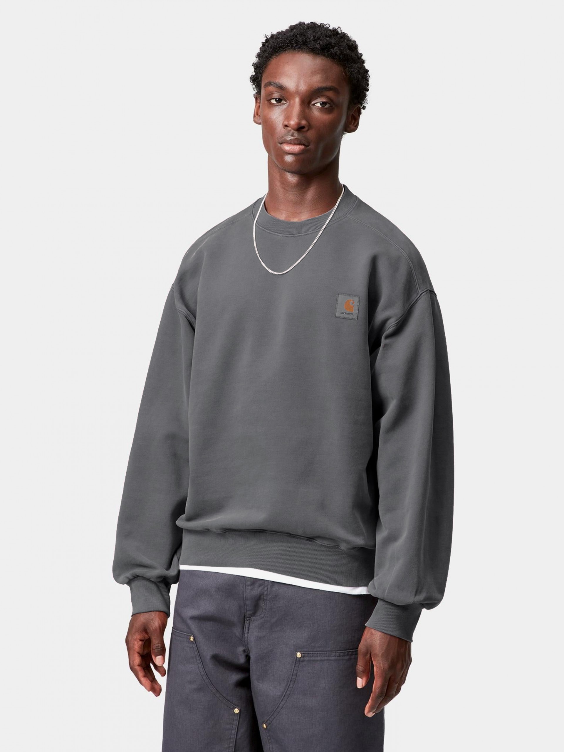 Carhartt WIP Vista Grey Sweater