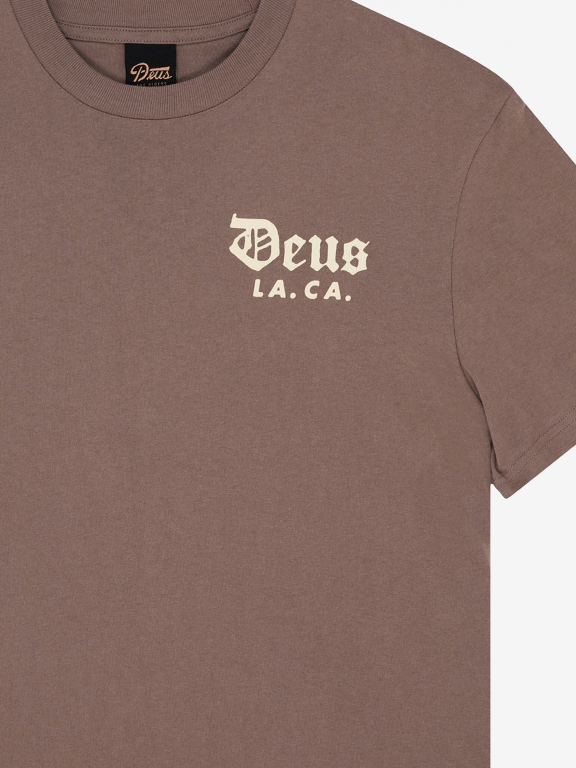 Camiseta Deus Ex Machina Sourmug Marrón