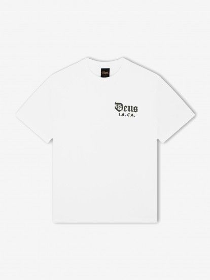 T-shirt Deus Ex Machina Sourmug Branca