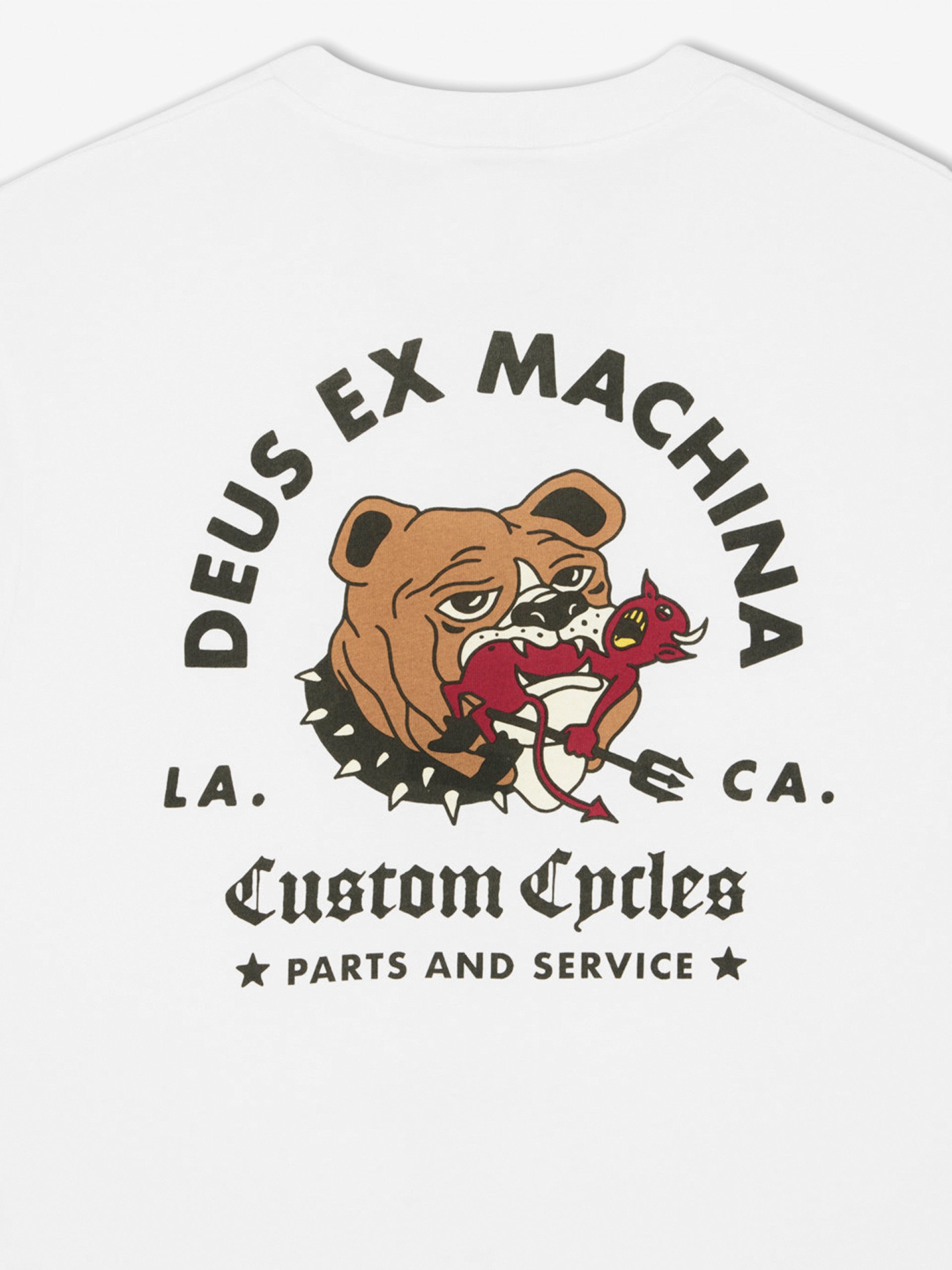 Camiseta Deus Ex Machina Sourmug Blanca