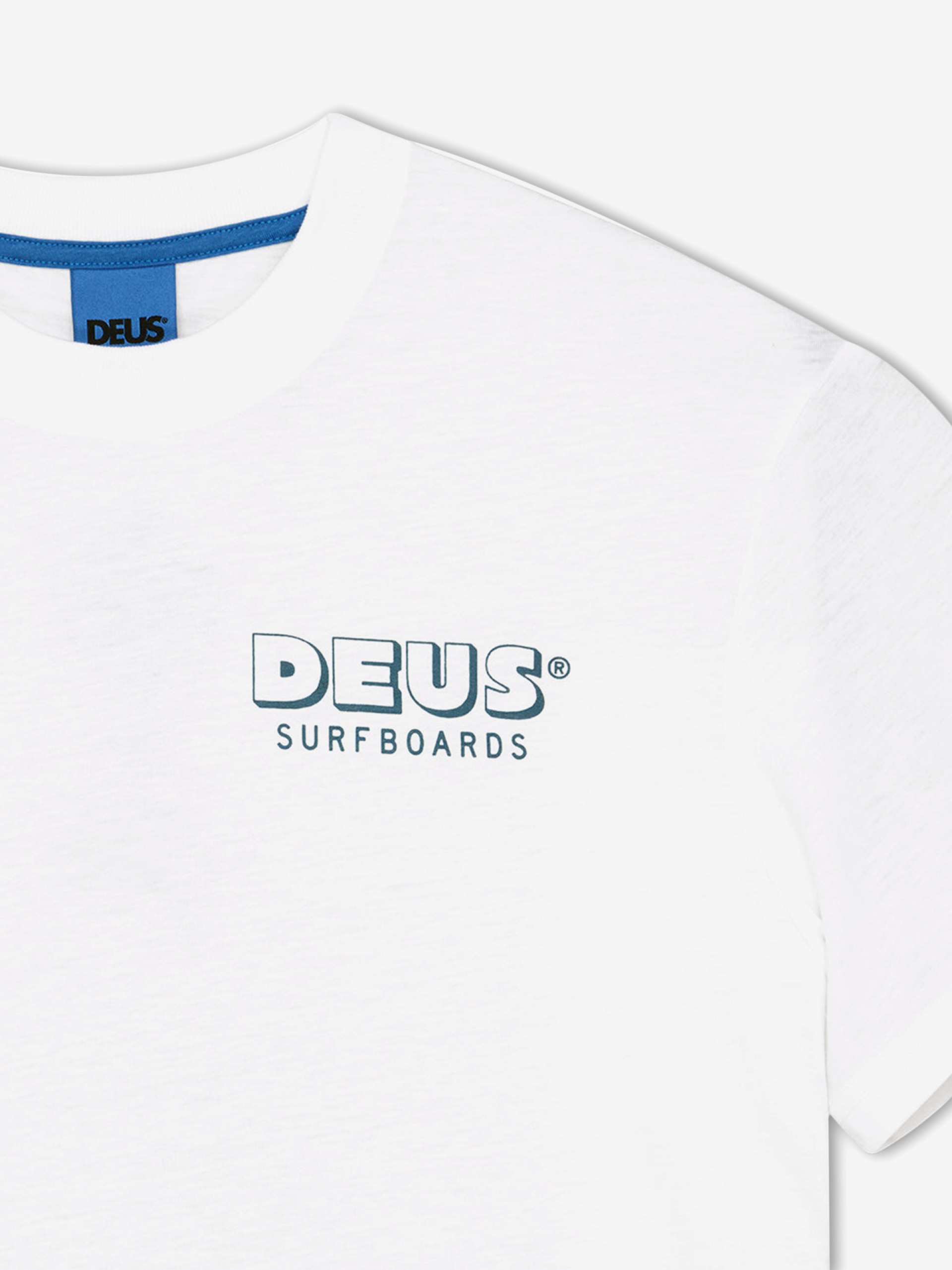 Camiseta Deus Ex Machina Thruster Blanca