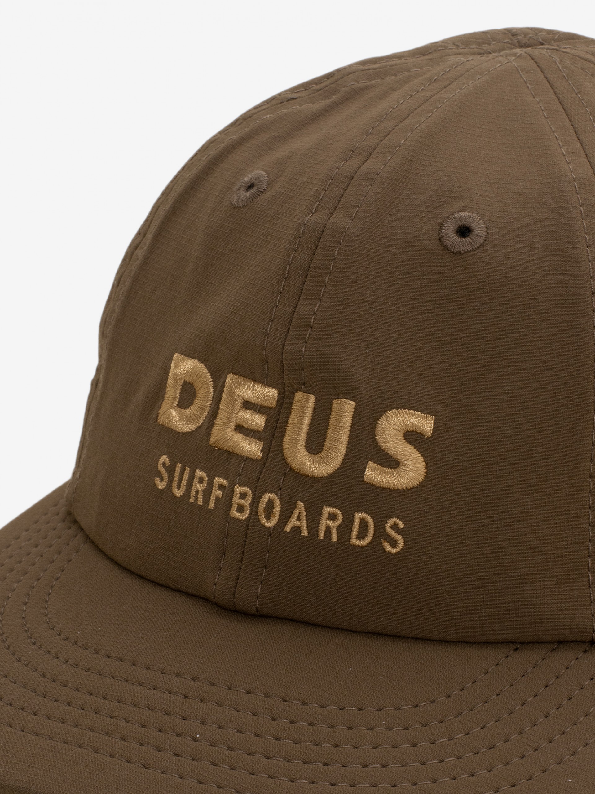 Gorra Deus Ex Machina Station 8 Panel Marrón
