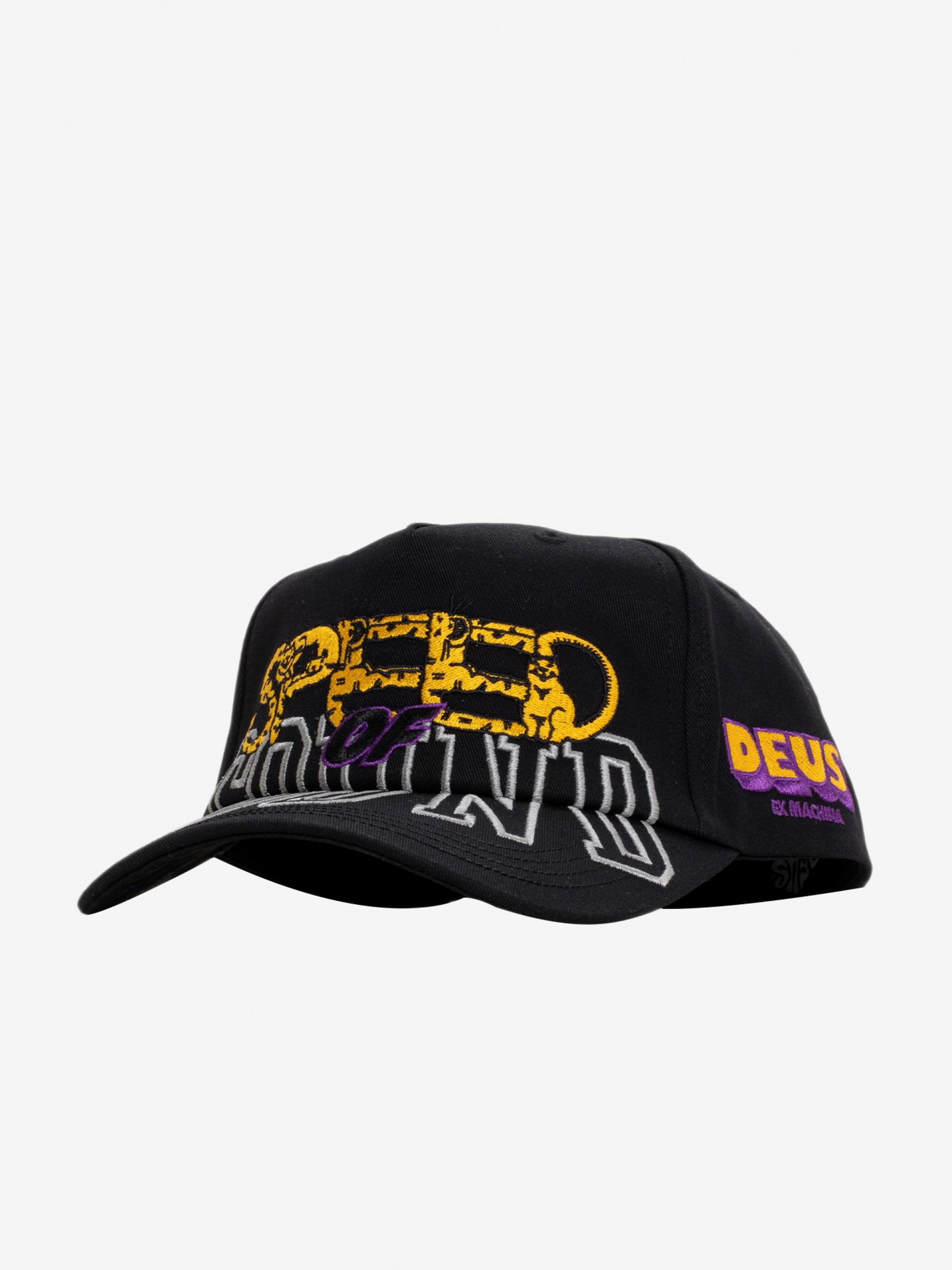 Boné Deus Ex Machina Kit N Kapow Trucker Preto