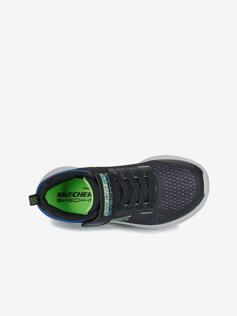 Sapatilhas Skechers Microspec Max Advance - Squad-Pacer Kids Azuis