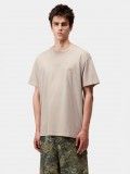 T-shirt Carhartt WIP Chase Bege