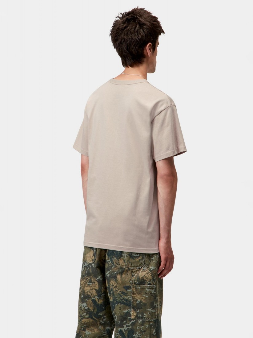 T-shirt Carhartt WIP Chase Bege