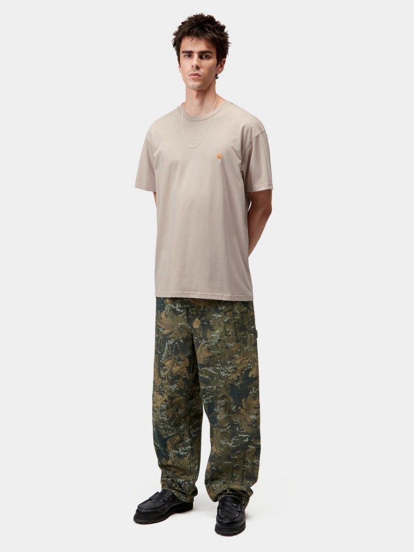 T-shirt Carhartt WIP Chase Bege