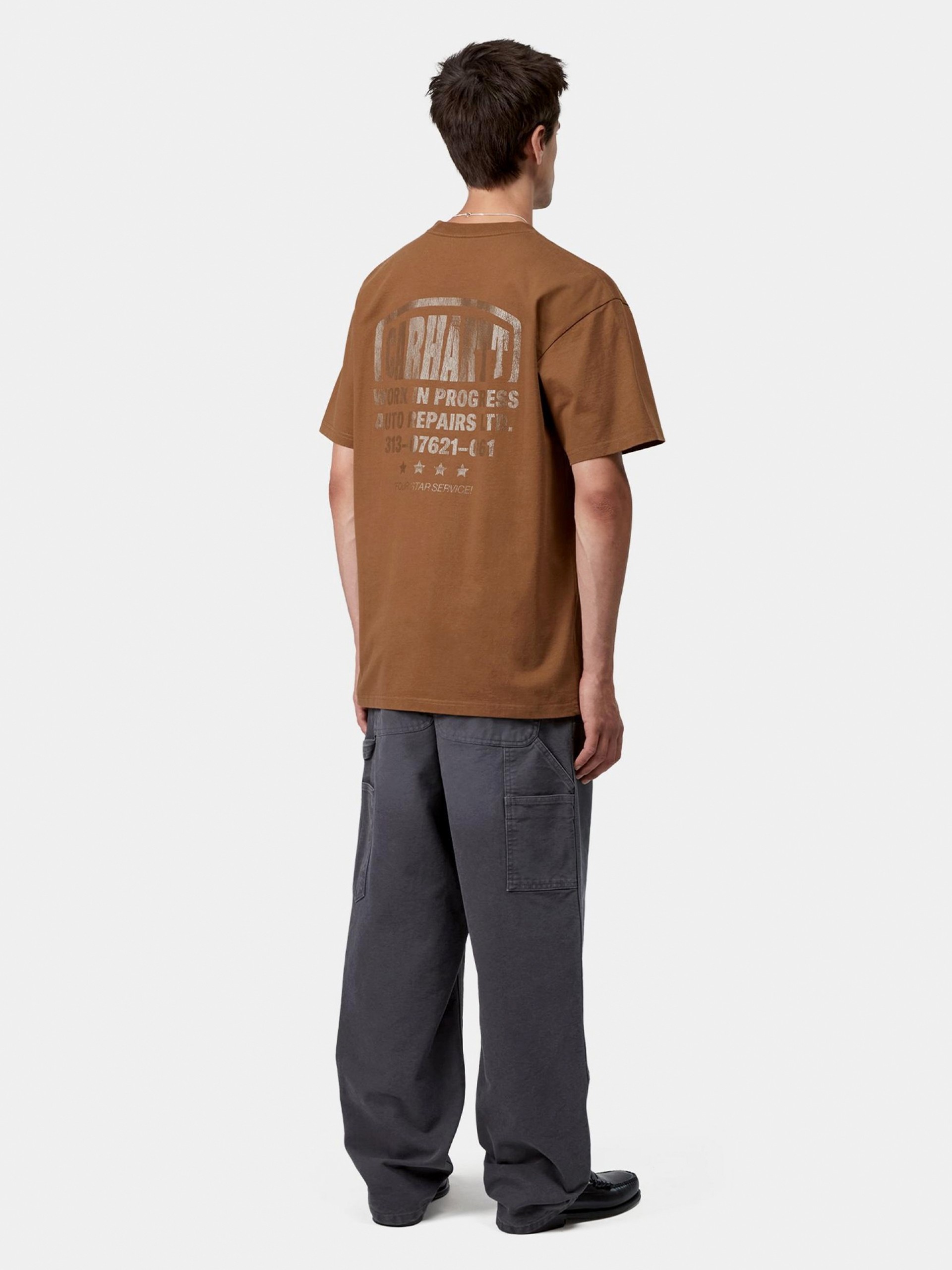 T-shirt Carhartt WIP Four Star Camel