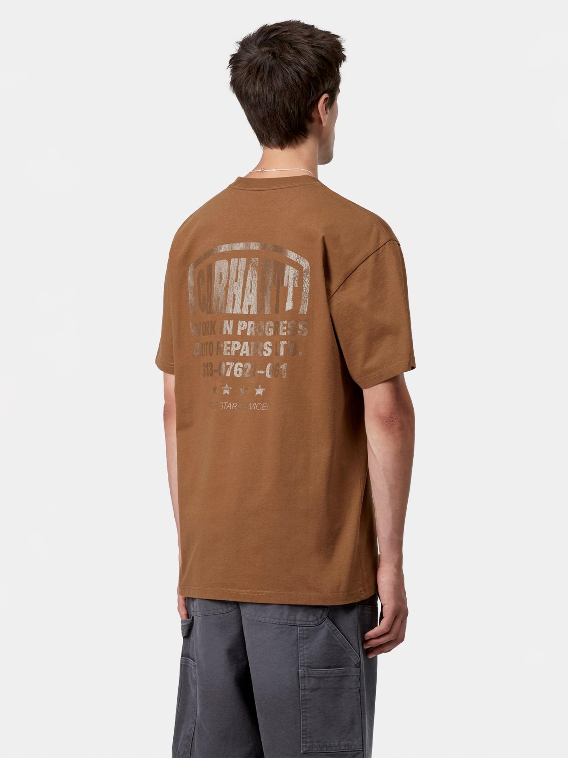 T-shirt Carhartt WIP Four Star Camel