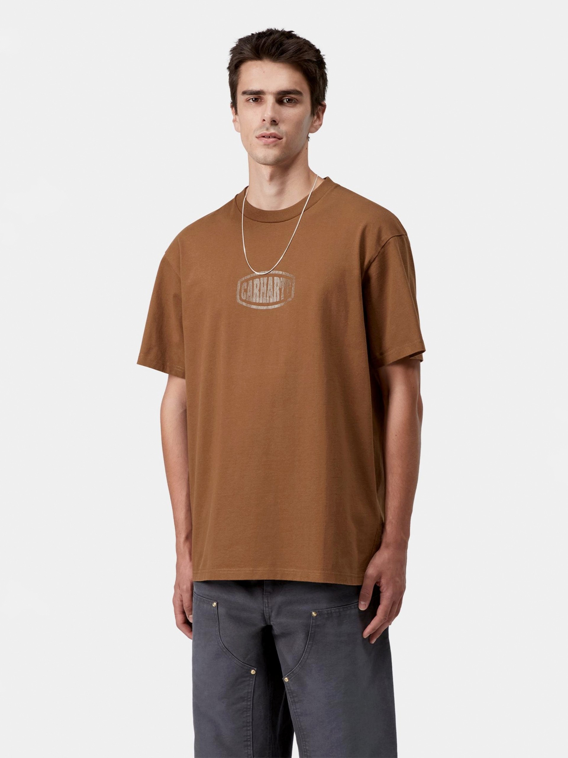 Carhartt WIP Four Star Camel T-shirt