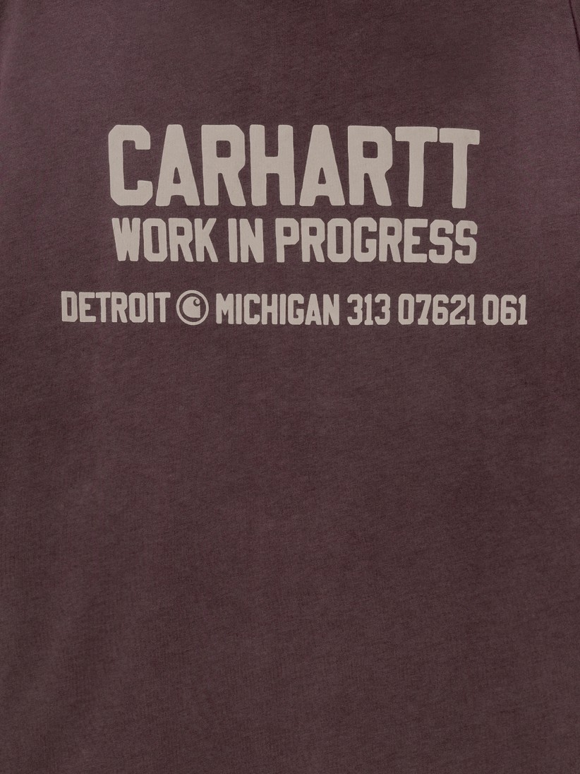 T-shirt Carhartt WIP Distance Castanha