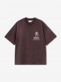 T-shirt Carhartt WIP Distance Castanha