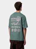 T-shirt Carhartt WIP Networks Verde