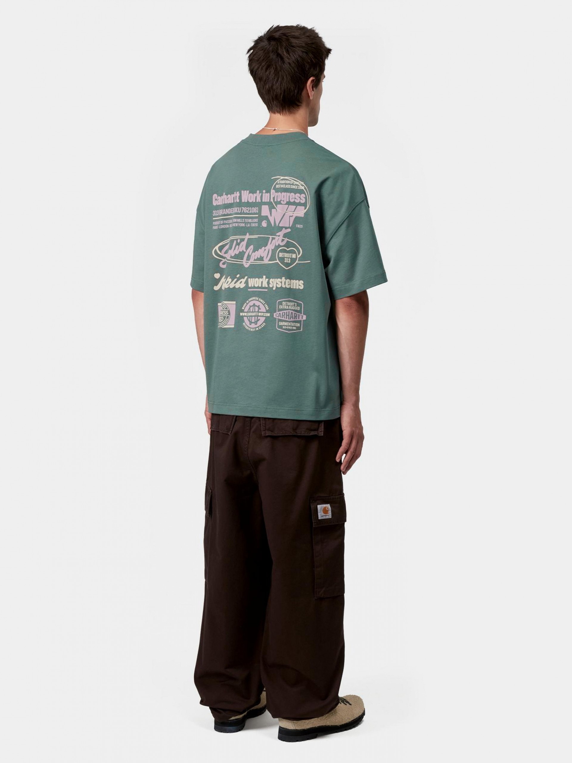 Camiseta Carhartt WIP Networks Verde