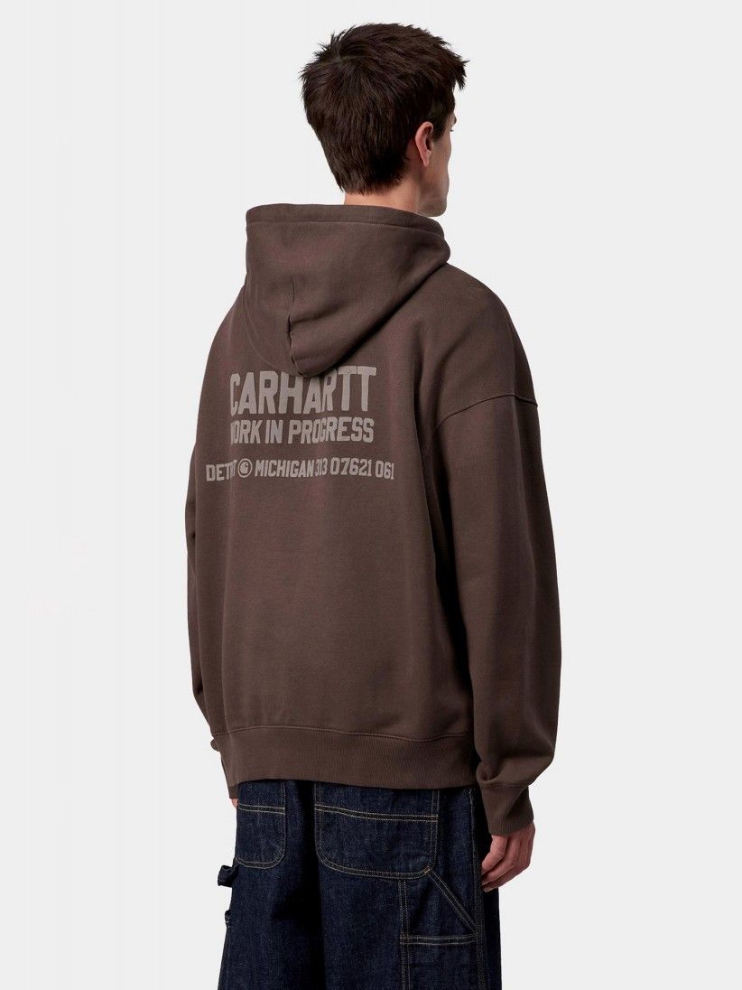 Carhartt WIP Distance Brown Hoodie