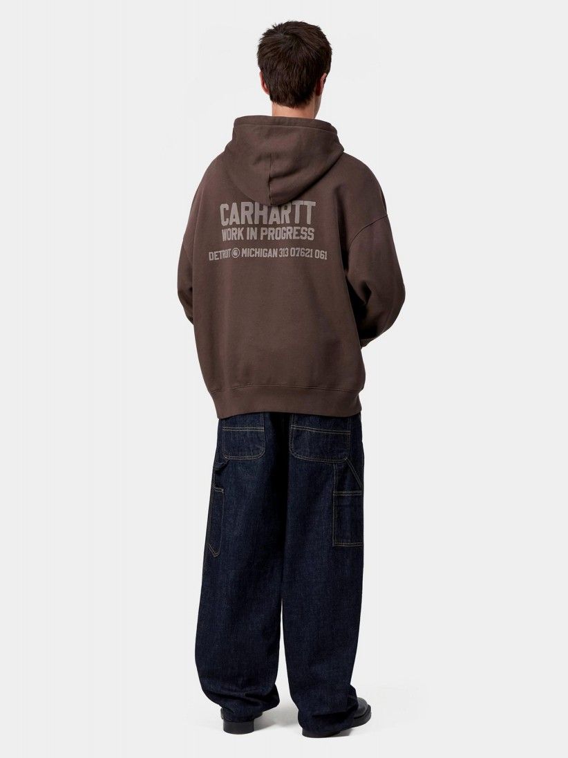 Carhartt WIP Distance Brown Hoodie