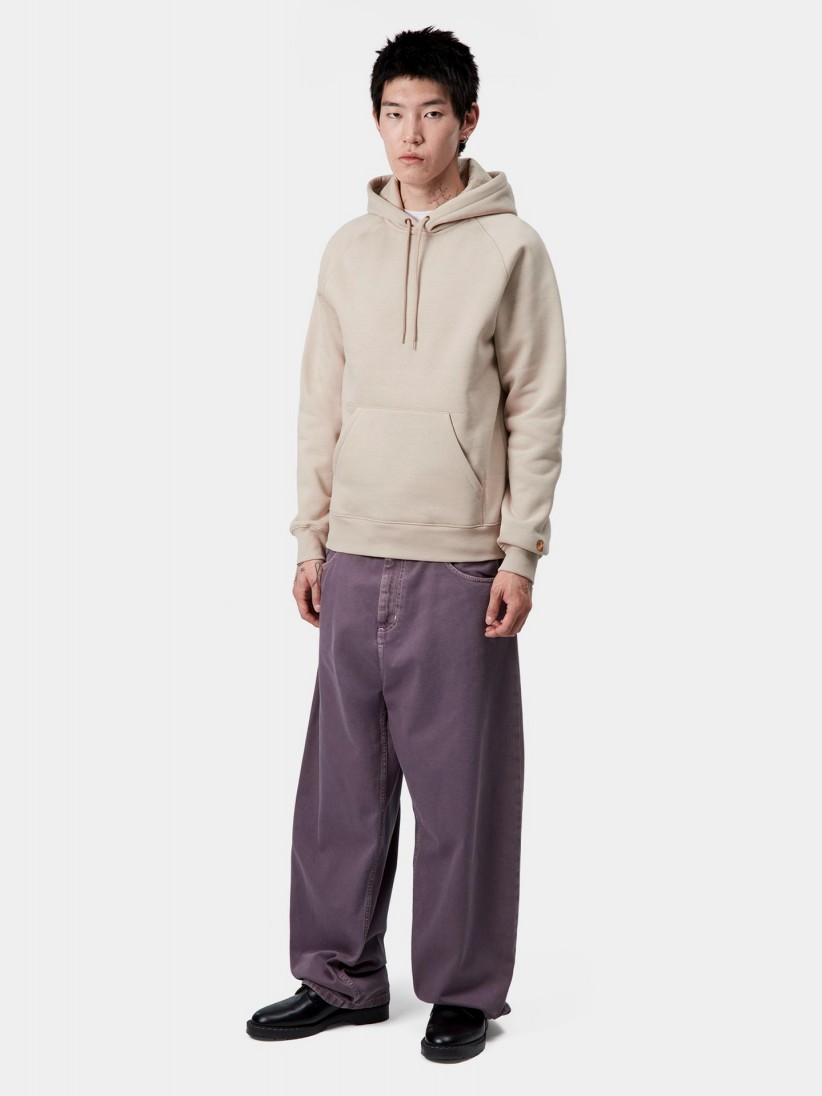 Camisola com Capuz Carhartt WIP Chase Bege
