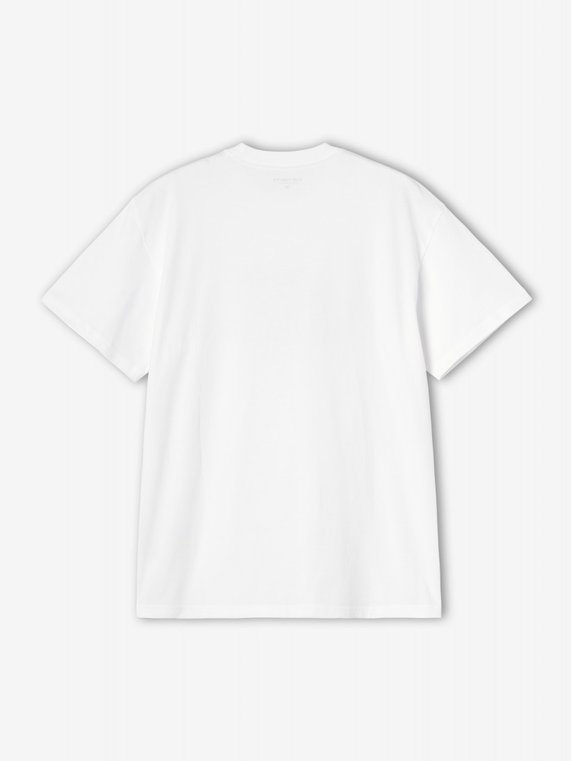 T-shirt Carhartt WIP Make Believe League Branca T-shirt Carhartt WIP Make Believe League Branca