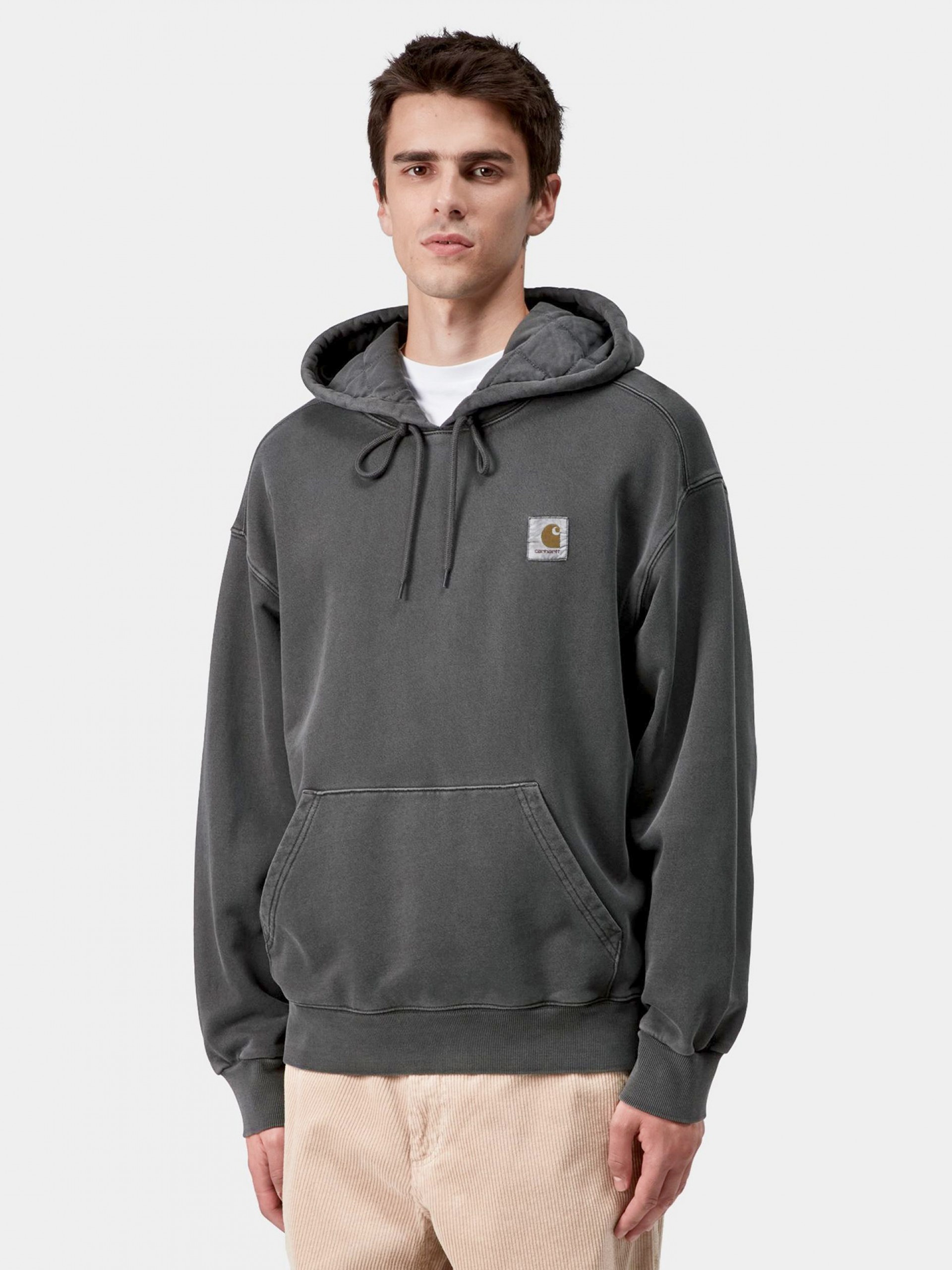 Sudadera con Capucha Carhartt WIP Vista Gris