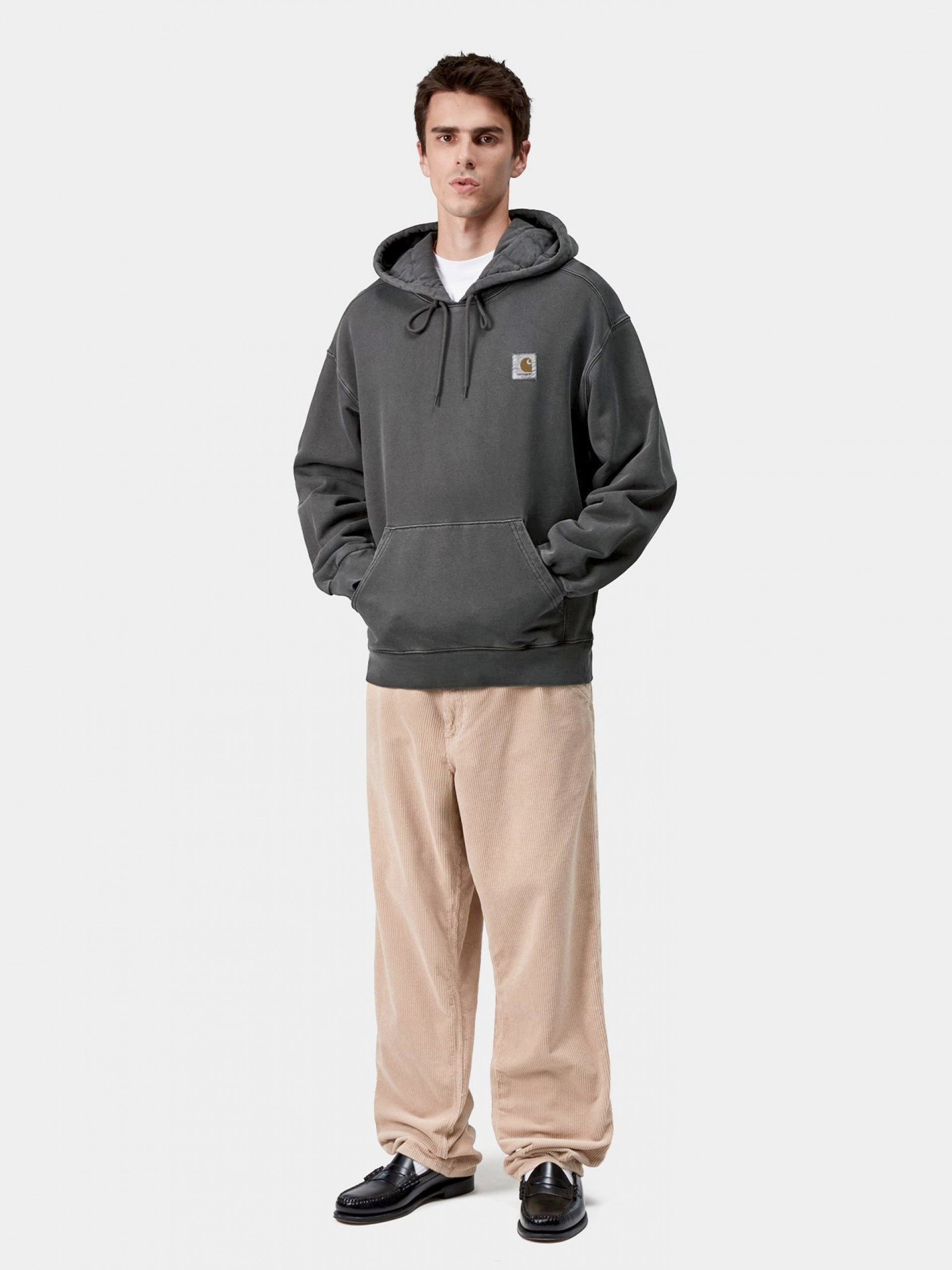 Sudadera con Capucha Carhartt WIP Vista Gris