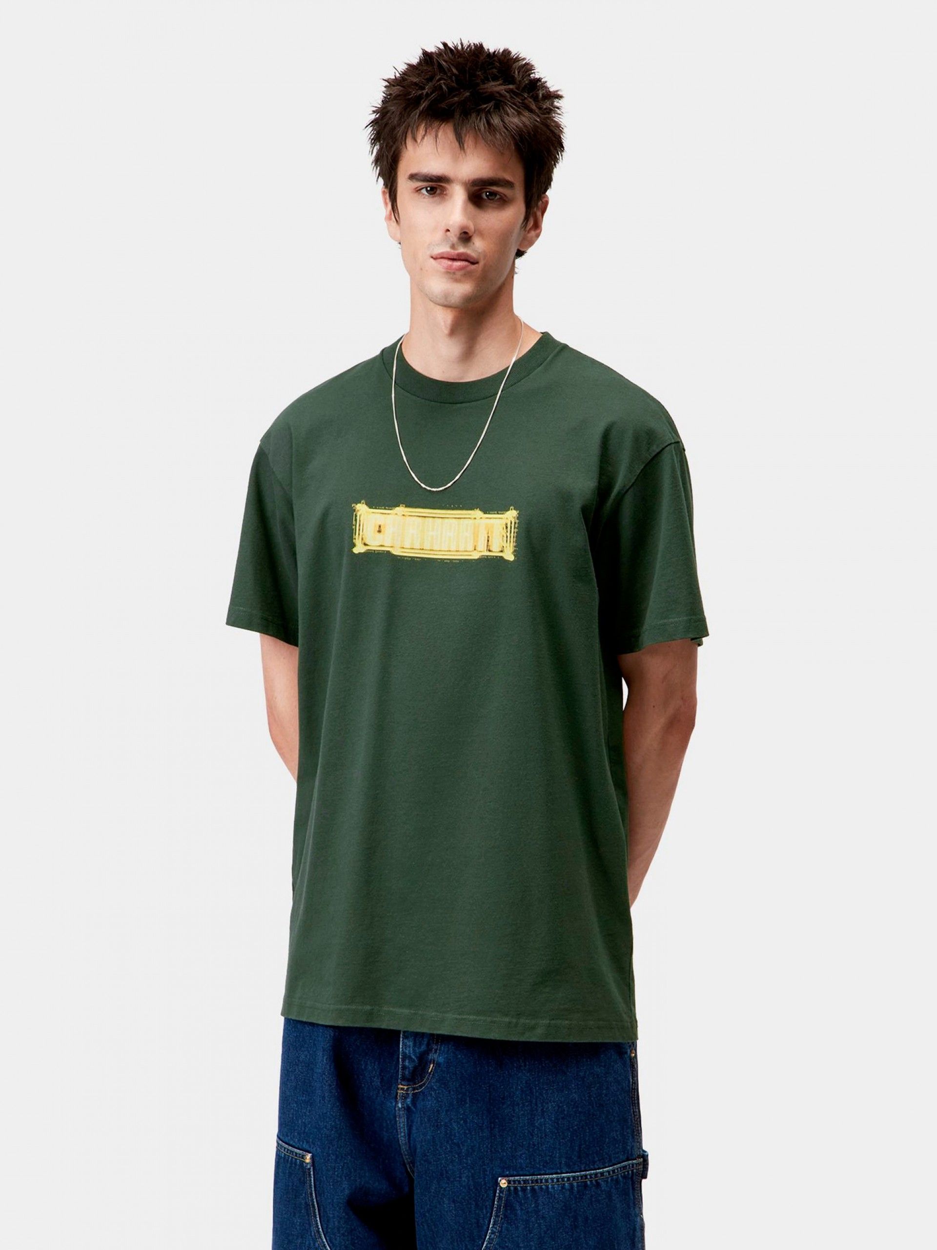 T-shirt Carhartt WIP Electric Boogie Verde