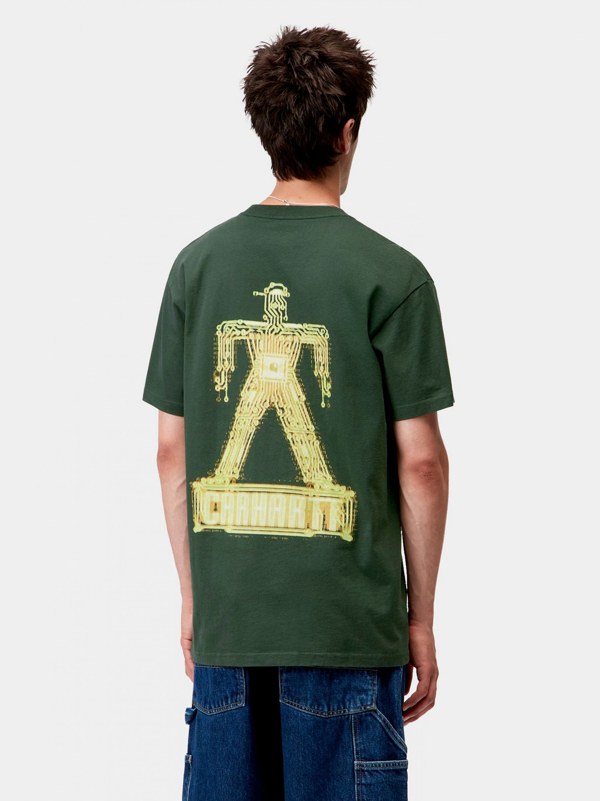 T-shirt Carhartt WIP Electric Boogie Verde