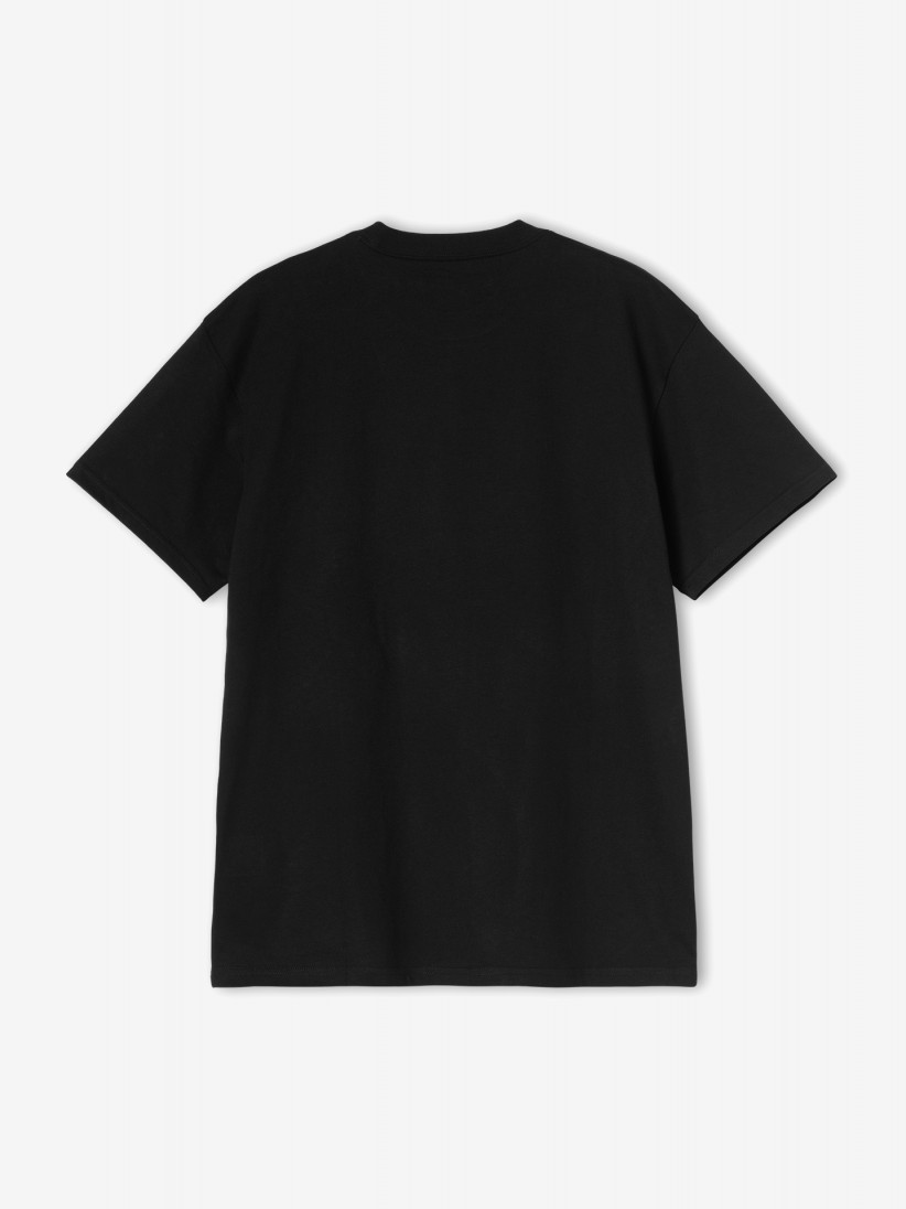 T-shirt Carhartt WIP Make Believe League Preta T-shirt Carhartt WIP Make Believe League Preta