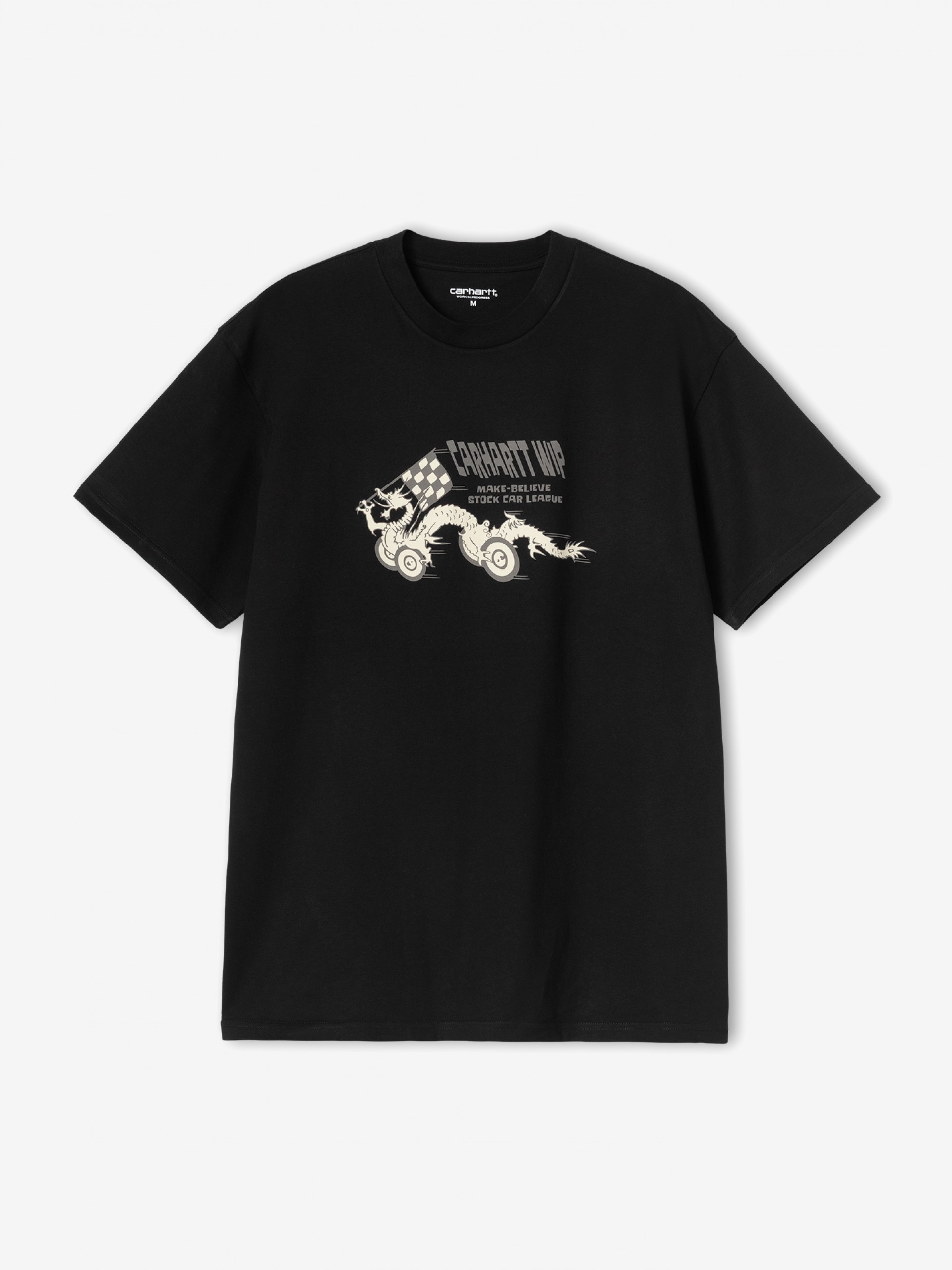 Camiseta Carhartt WIP Make Believe League Negra