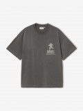 T-shirt Carhartt WIP Distance Cinzenta