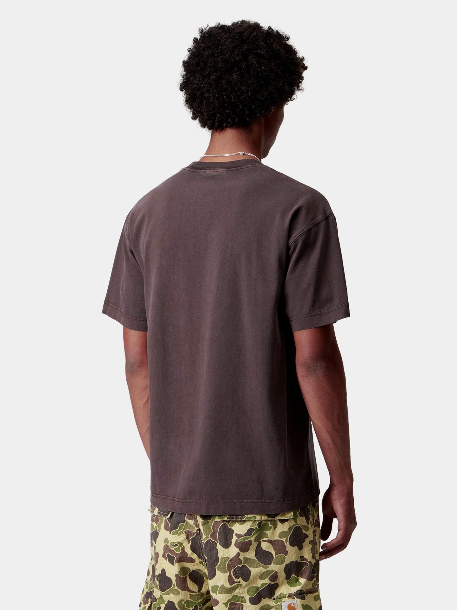 T-shirt Carhartt WIP Vista Castanha