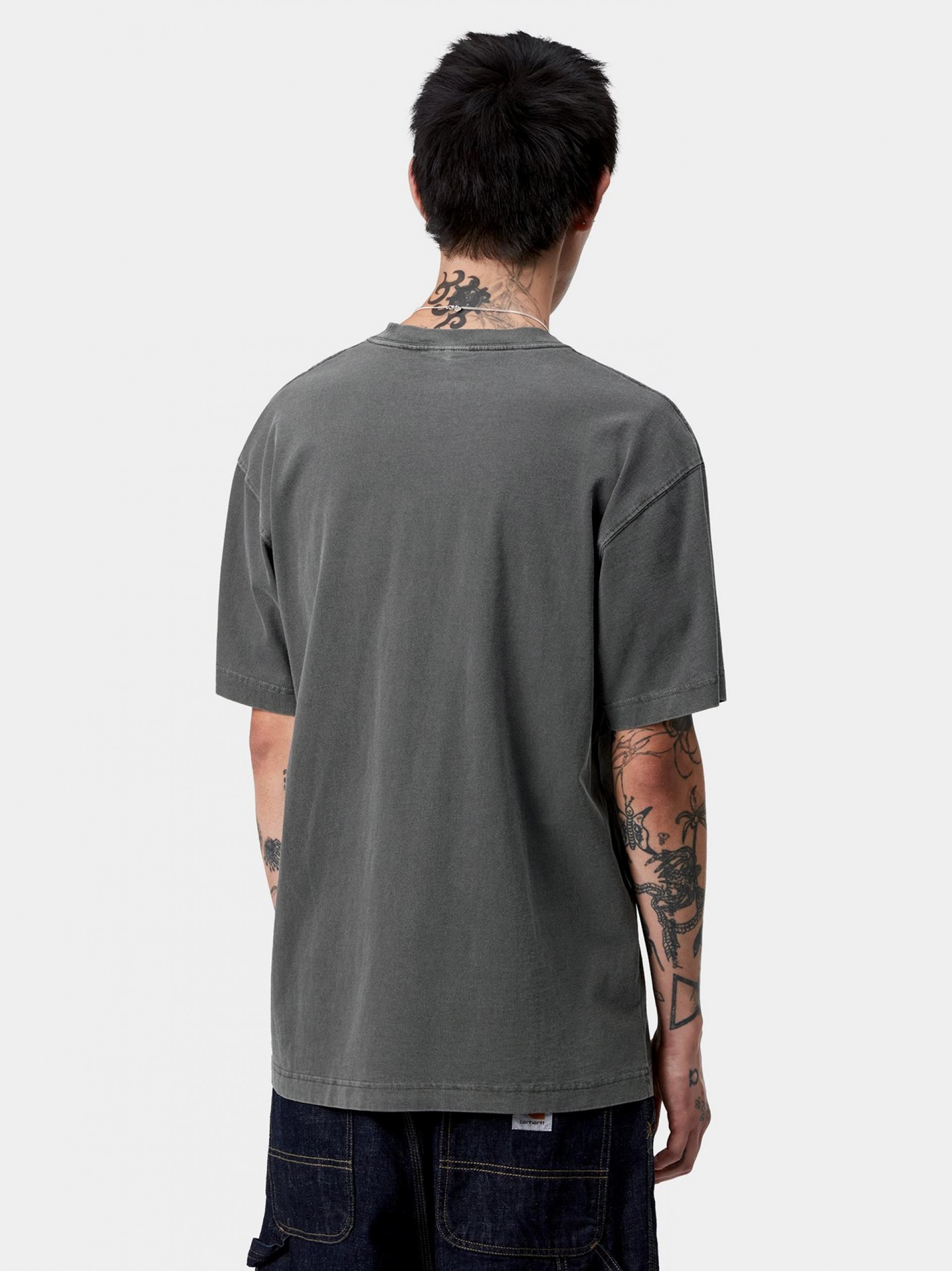 T-shirt Carhartt WIP Vista Cinzenta
