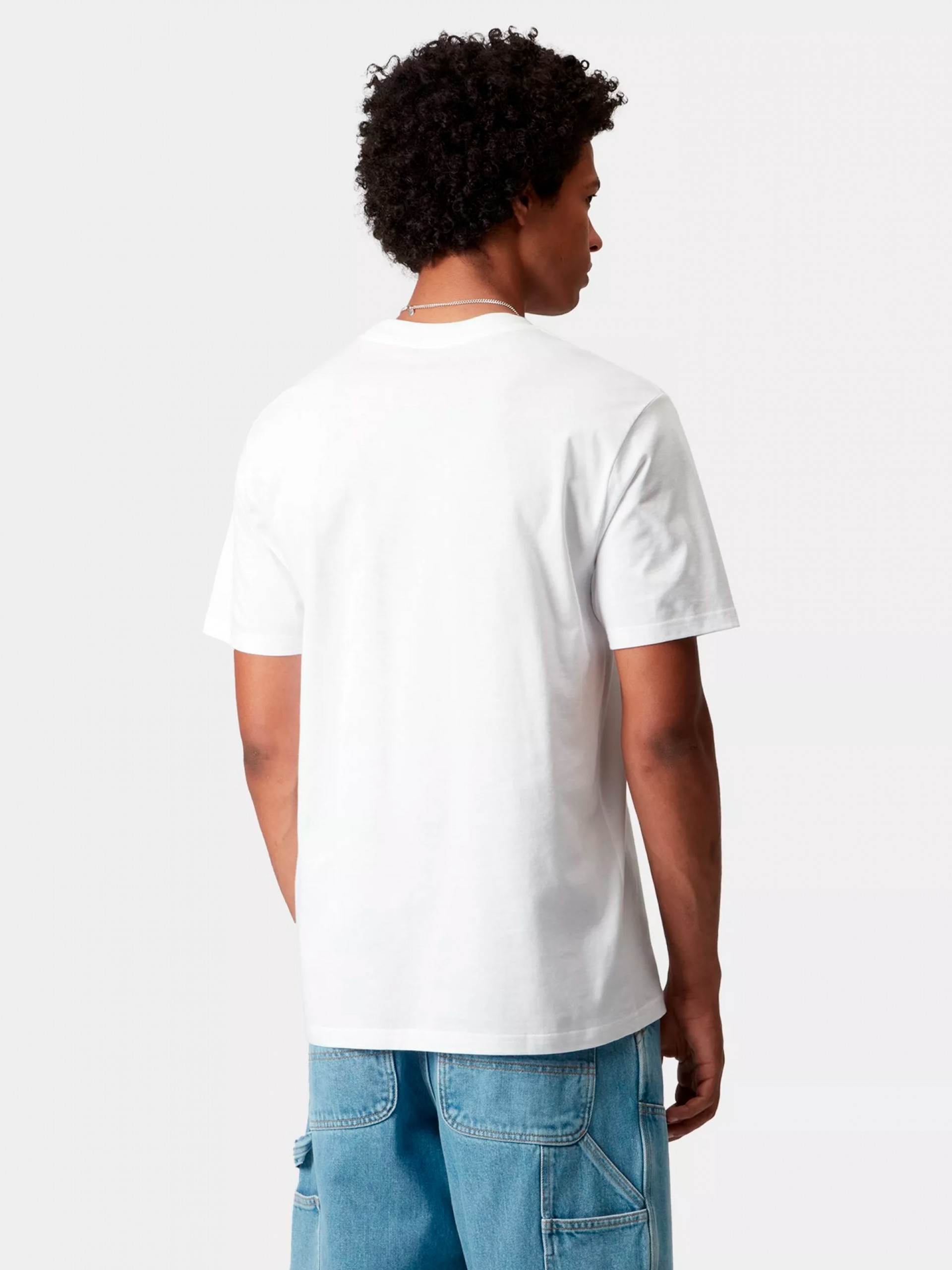 Carhartt WIP Solar Chrome Script White T-shirt