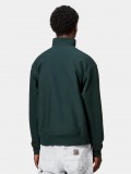 Sudadera con Cremallera Carhartt WIP American Script Verde