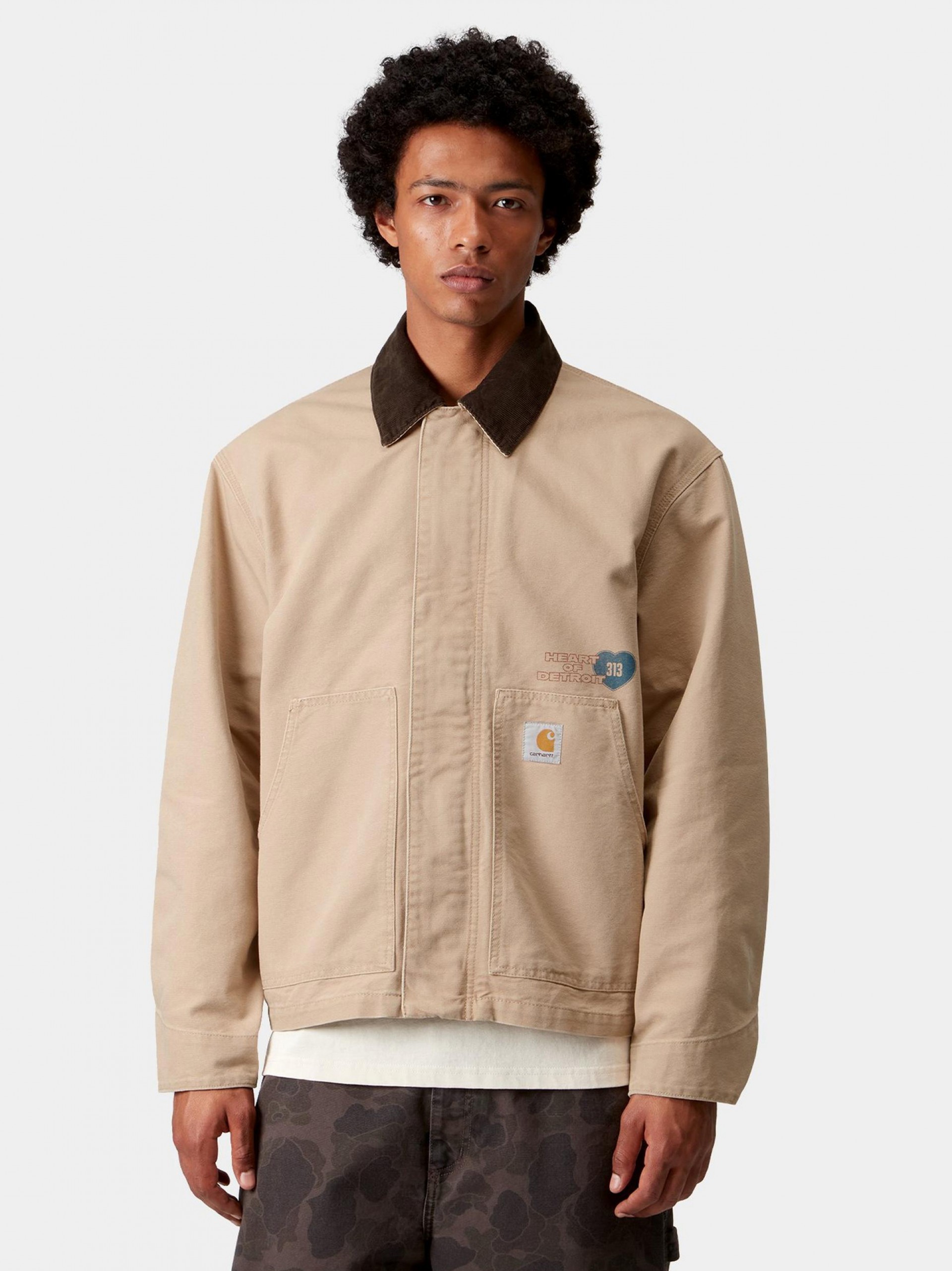 Casaco Carhartt WIP OG Arcan Graphic Bege