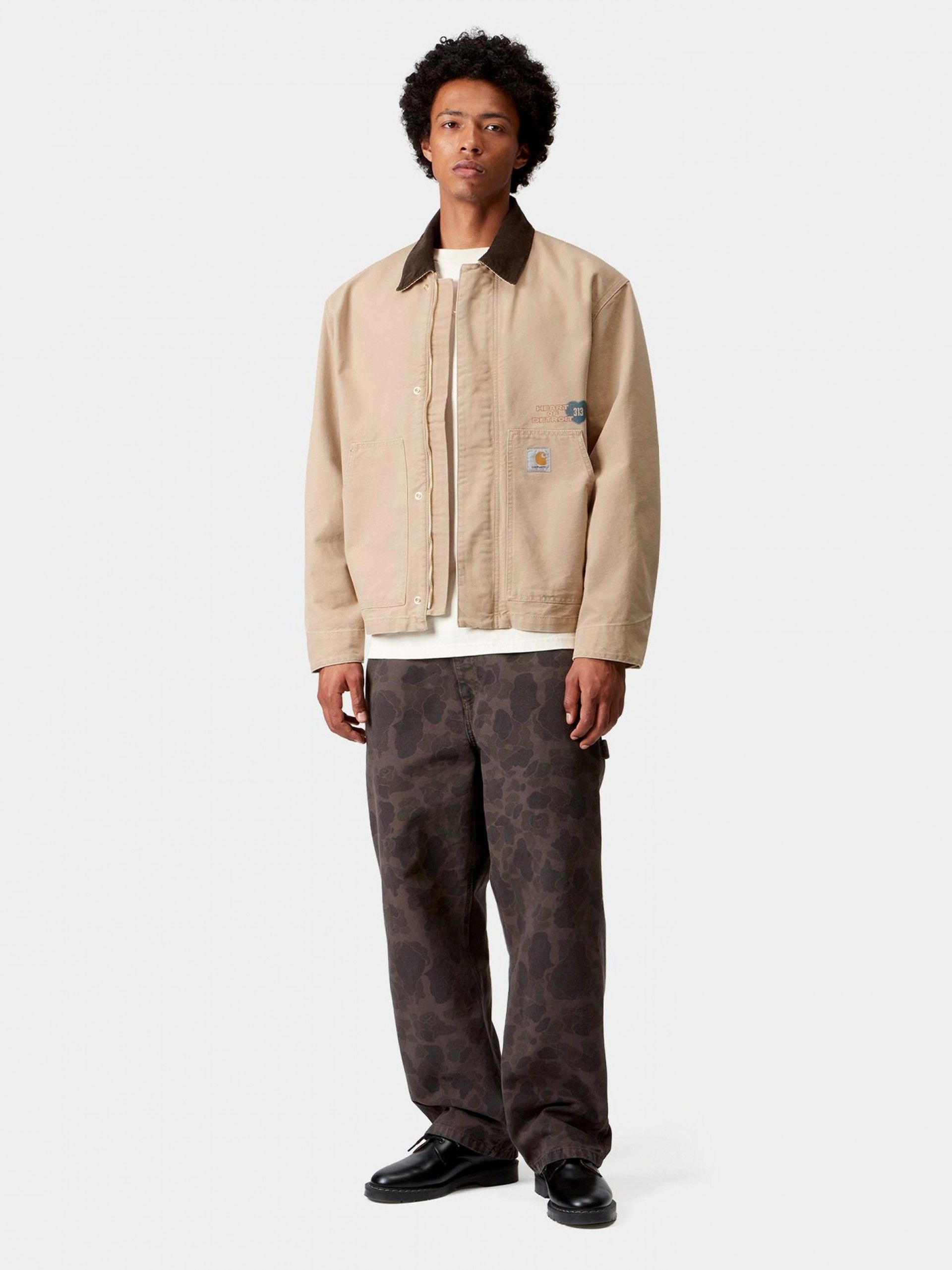 Casaco Carhartt WIP OG Arcan Graphic Bege