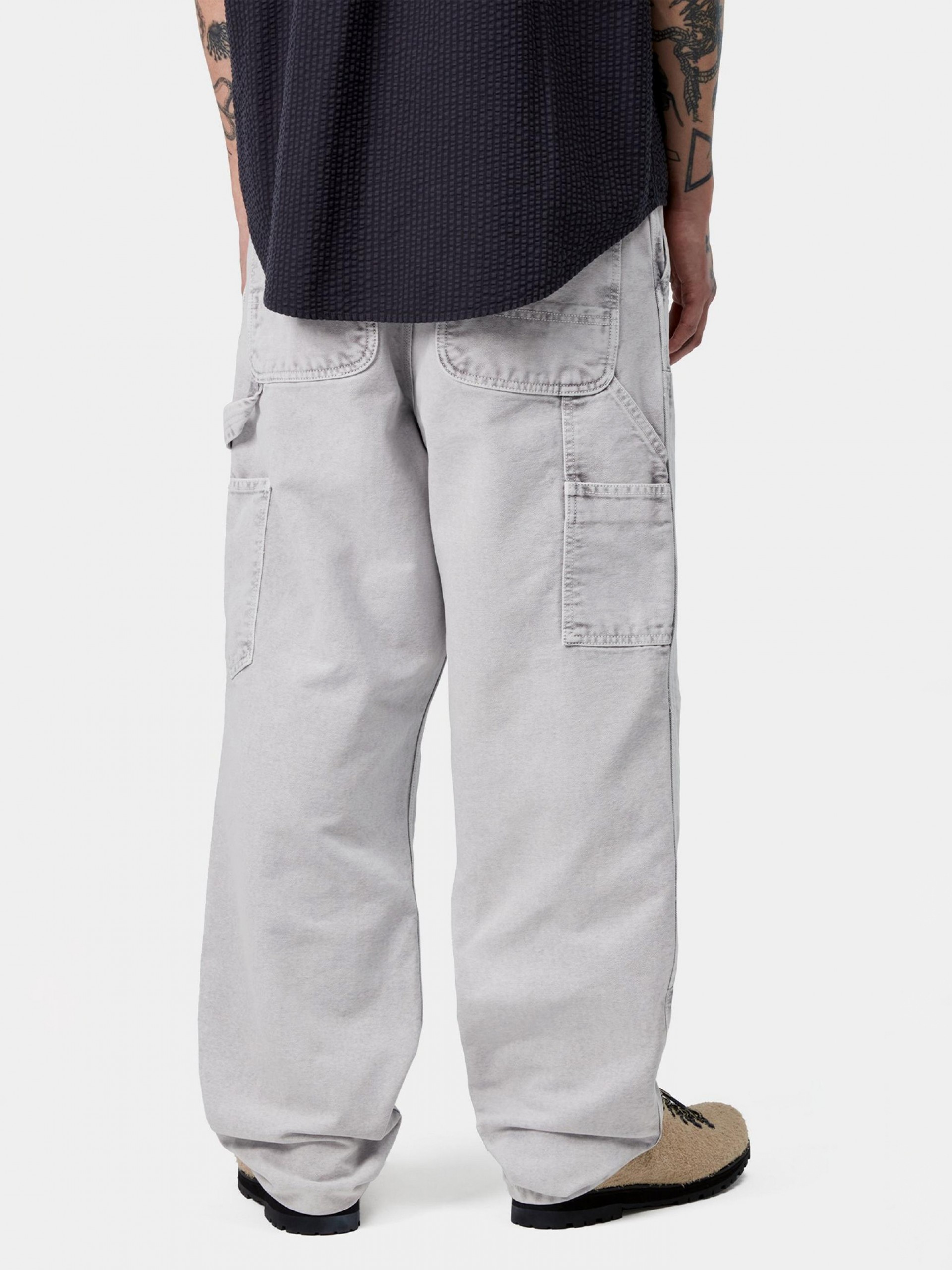 Carhartt WIP Double Knee Grey Trousers