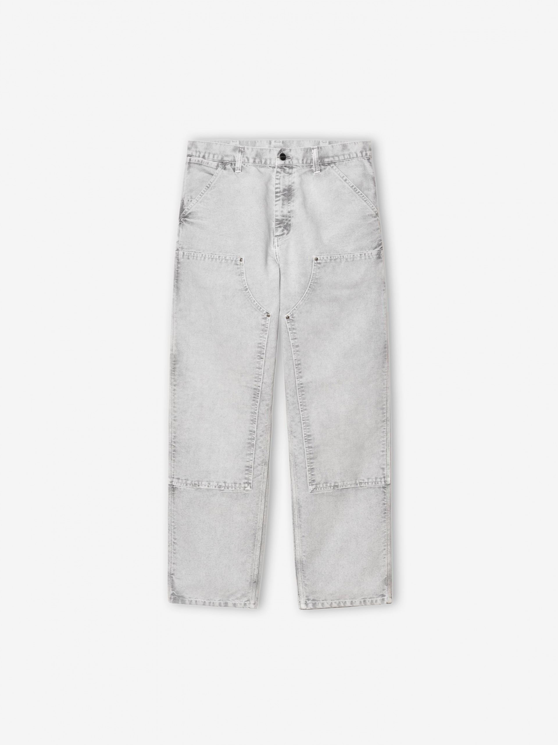 Carhartt WIP Double Knee Grey Trousers
