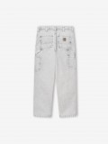 Calas Carhartt WIP Double Knee Cinzentas