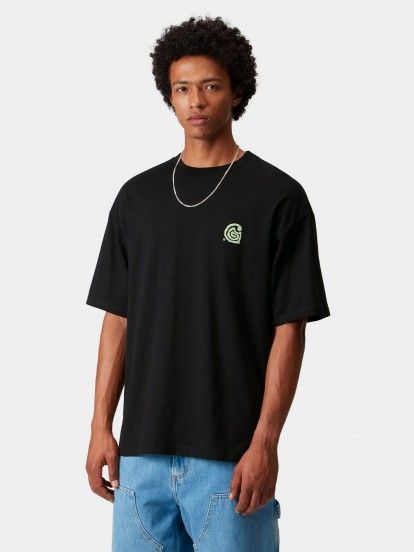 T-shirt Carhartt WIP Helix Preta