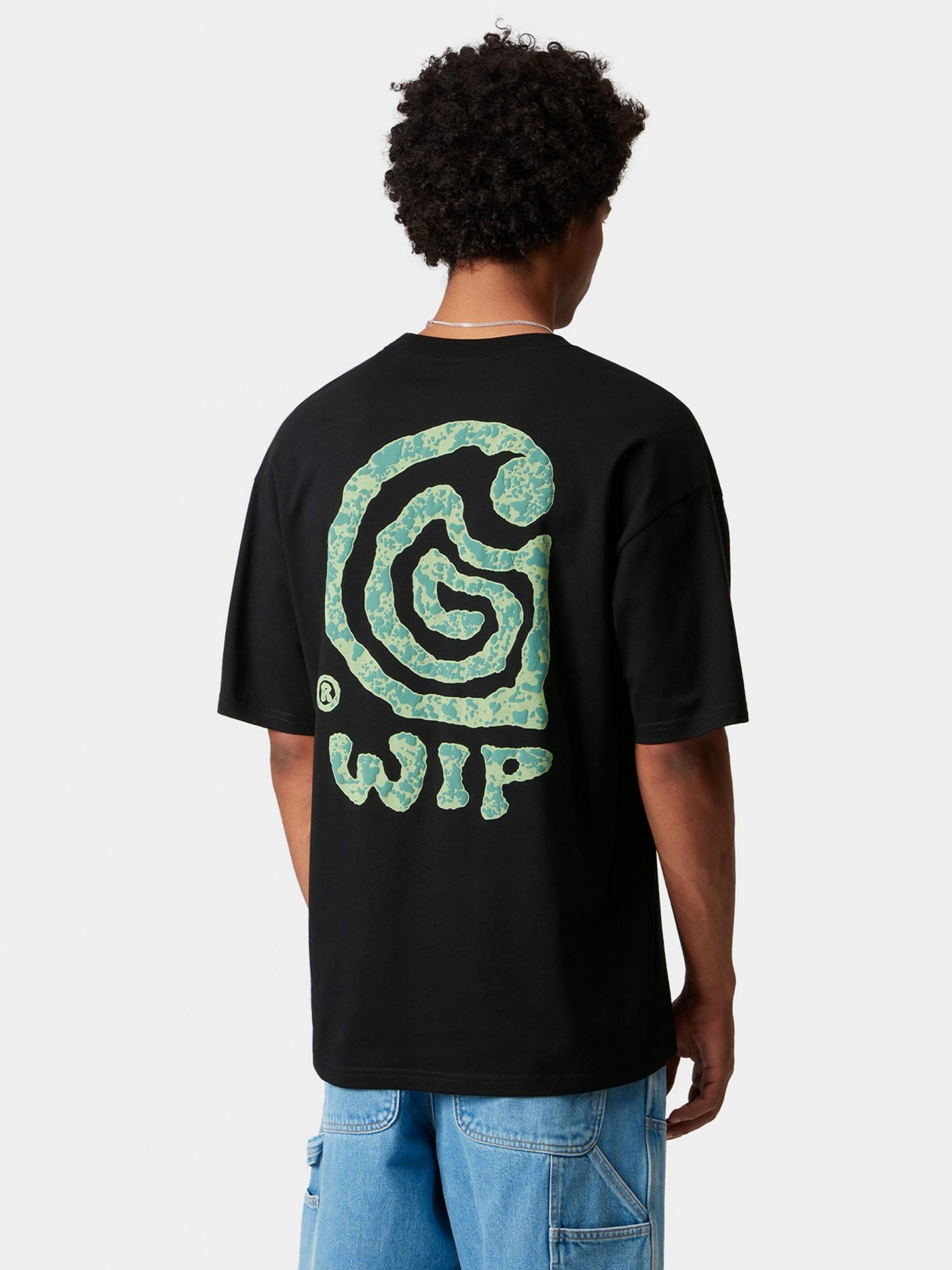 T-shirt Carhartt WIP Helix Preta