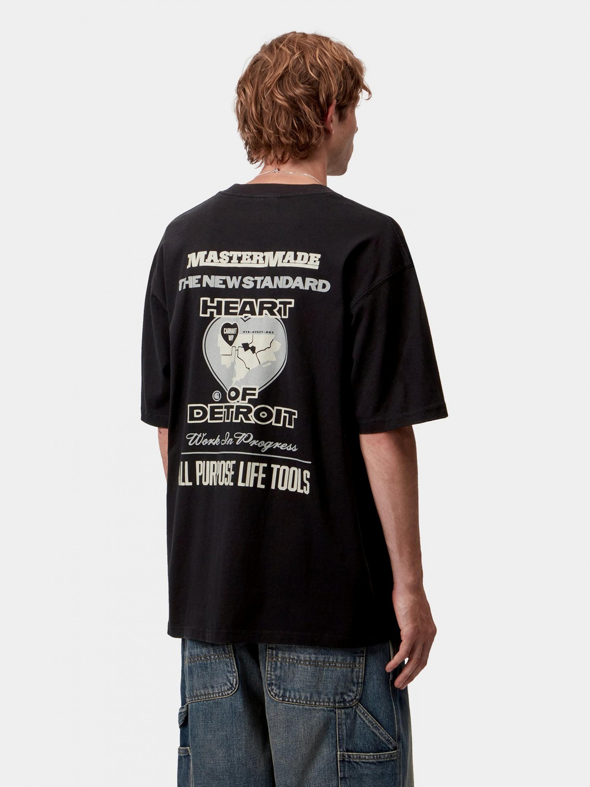 Camiseta Carhartt WIP Arcan Negra