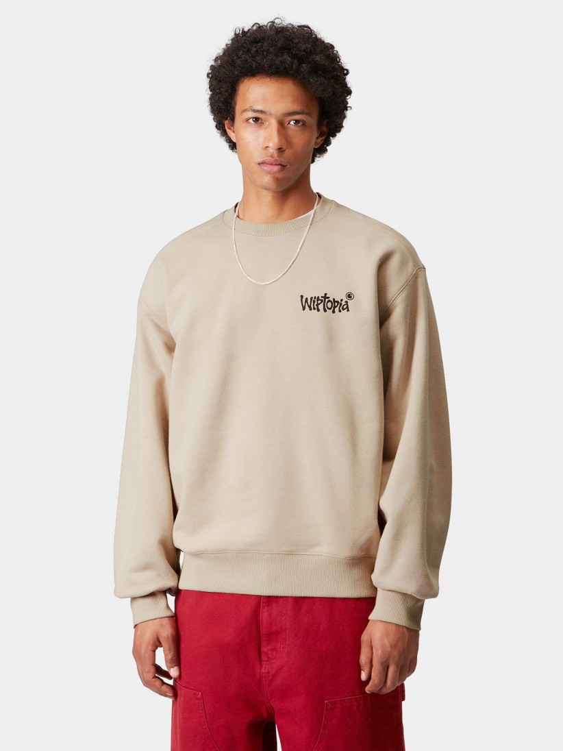 Camisola Carhartt WIP Wiptopia Bege