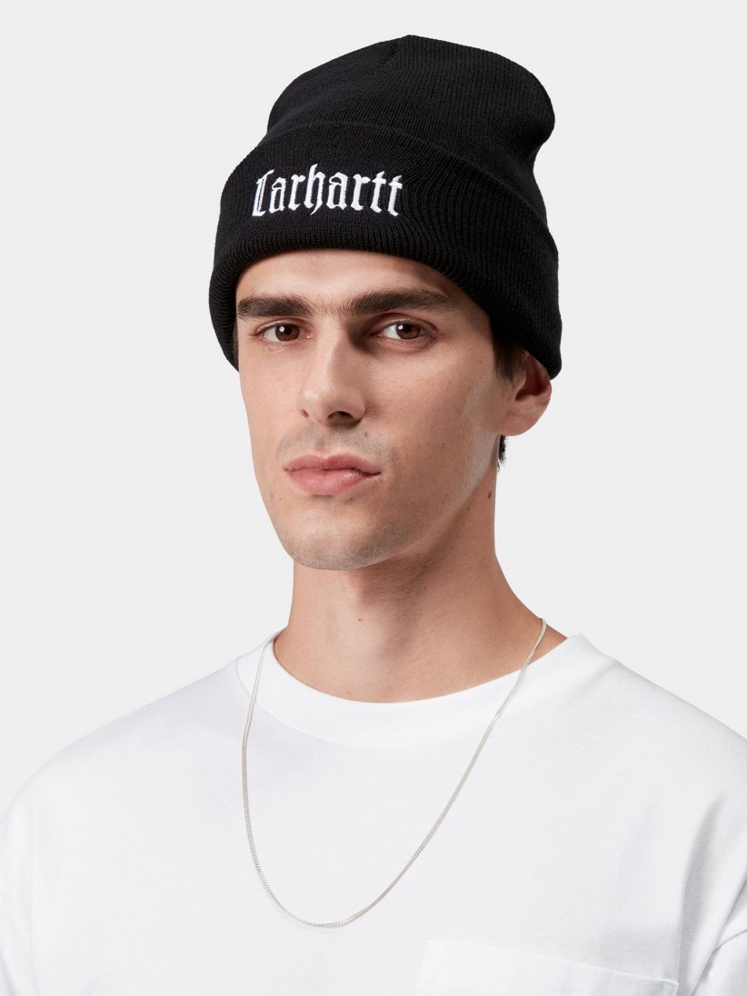 Carhartt WIP Schooling Black Beanie