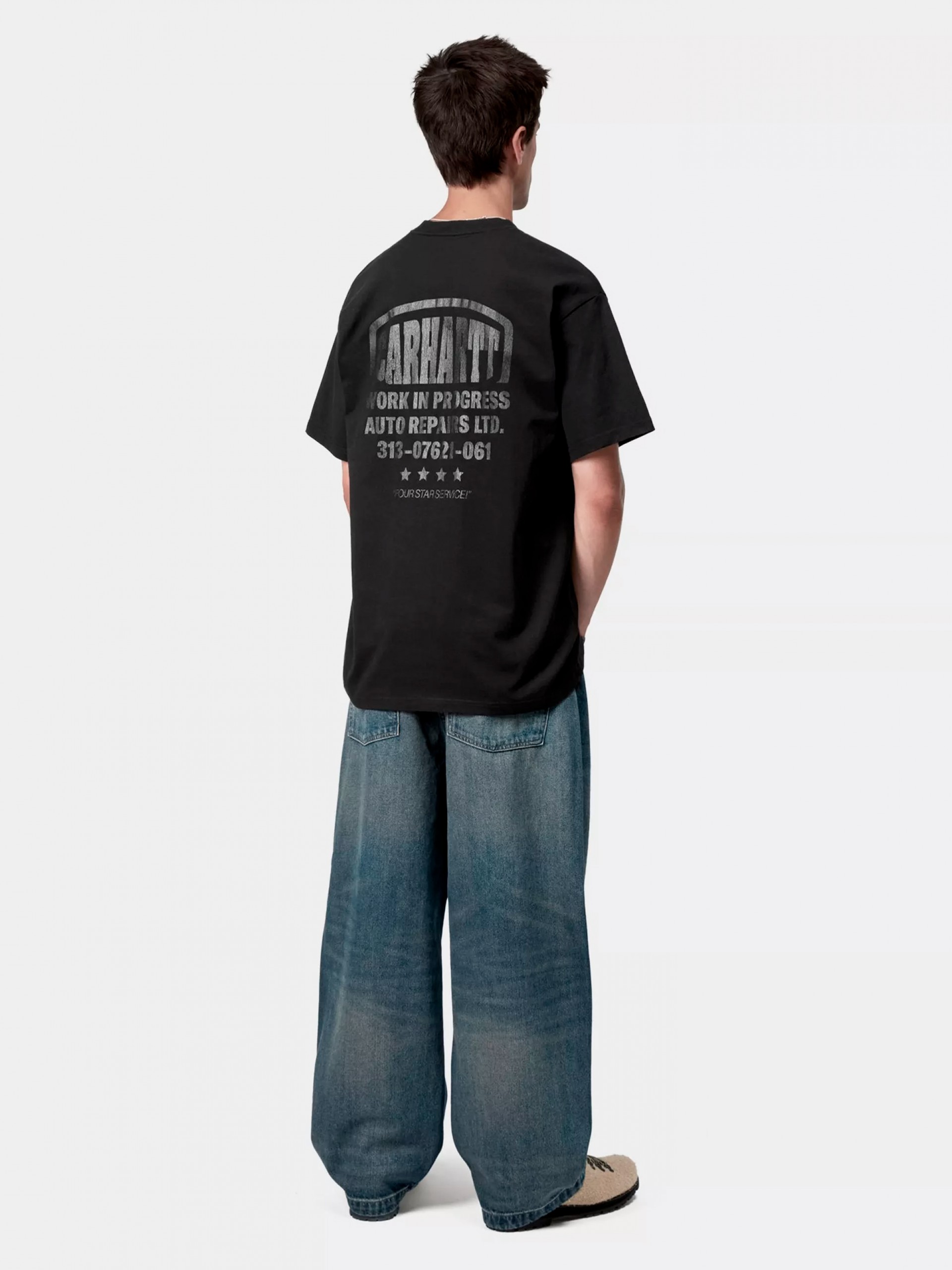 Carhartt WIP Four Star Black T-shirt