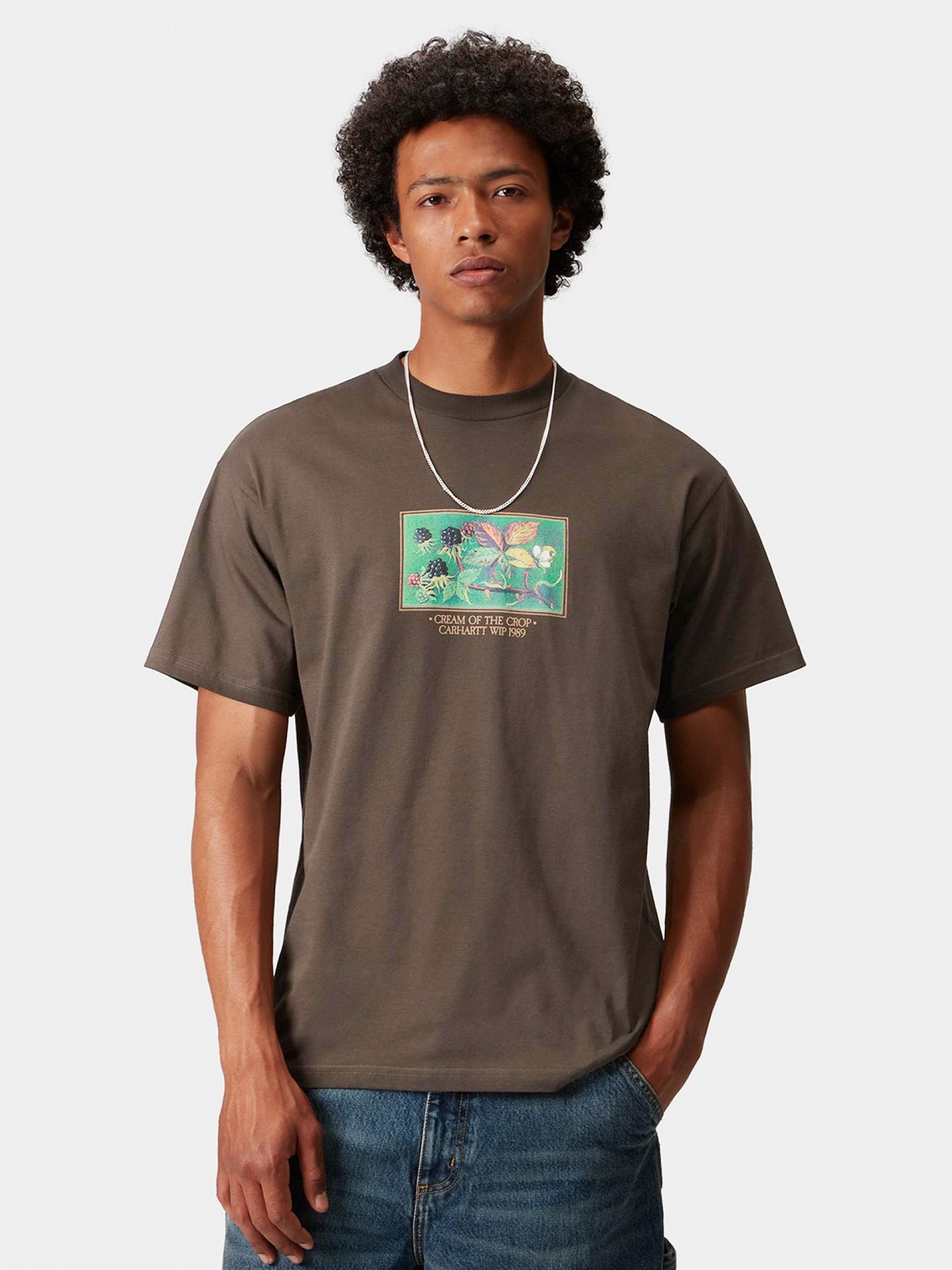 Camiseta Carhartt WIP Cream Of The Crop Marrón